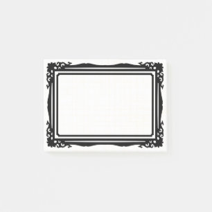 Beautiful and simple frame design  post-it notes