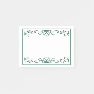 Beautiful and simple frame design post-it notes