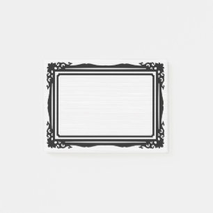 Beautiful and simple frame design  post-it notes