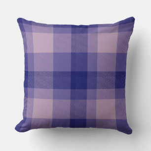 Beautiful and stylish Blue Plaid Tartan Pattern Cushion