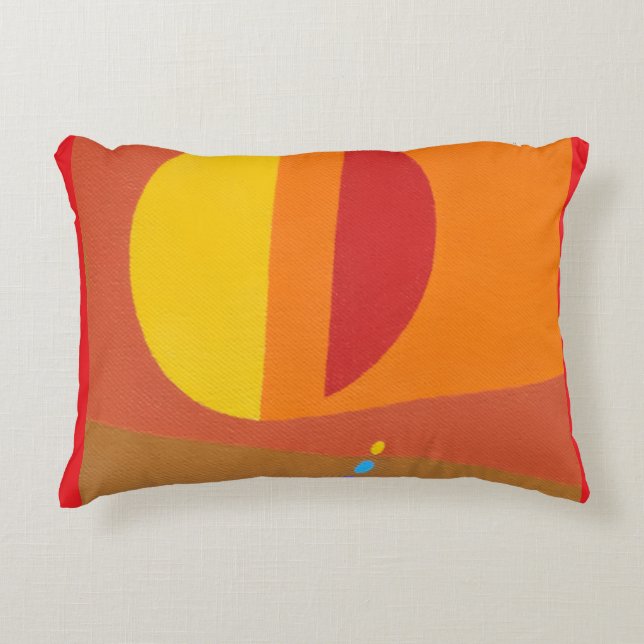 Beautiful and Vibrant Colors! Accent Pillow (Front)