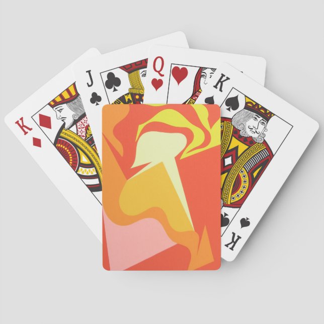 Beautiful and Vibrant Colors! Classic Playing Card (Back)