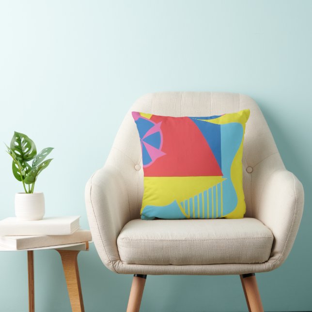 Beautiful and Vibrant Colors!  Cushion (Chair)