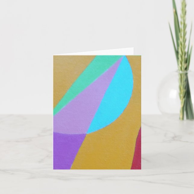 Beautiful and Vibrant Colors! Folded Invitation (Front)
