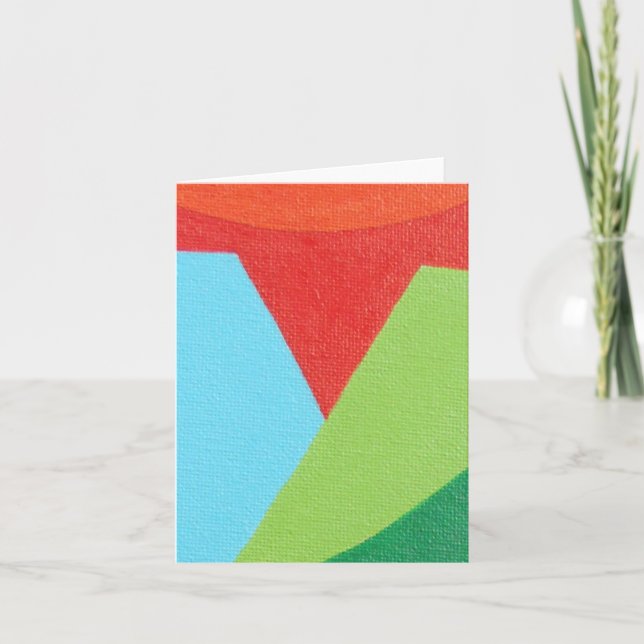 Beautiful and Vibrant Colors! Folded Invitation (Front)