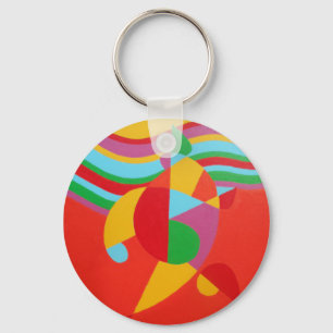 Beautiful and Vibrant Colors! Key Ring