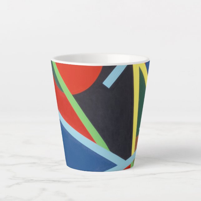 Beautiful and Vibrant Colors! Latte Mug (Front)