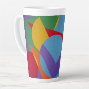Beautiful and Vibrant Colors! Latte Mug