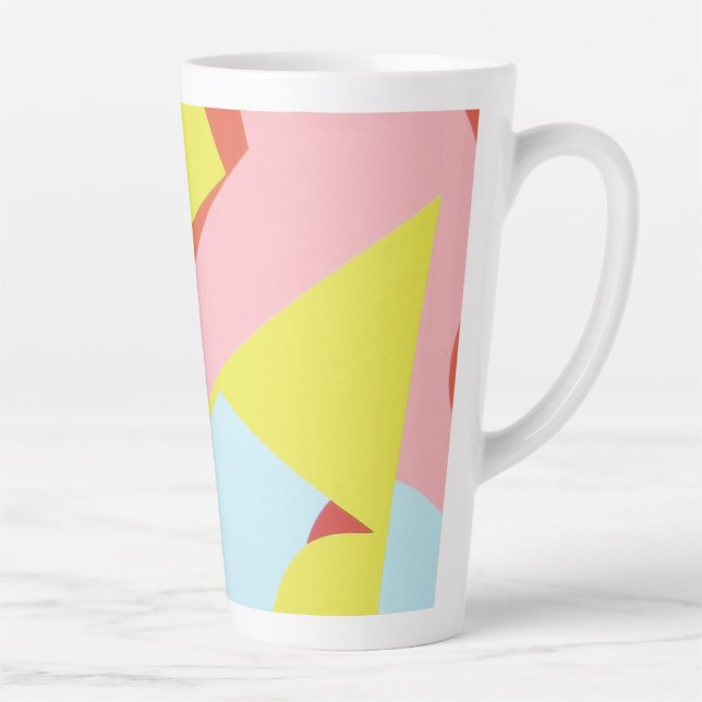 Beautiful and Vibrant Colors! Latte Mug (Right)