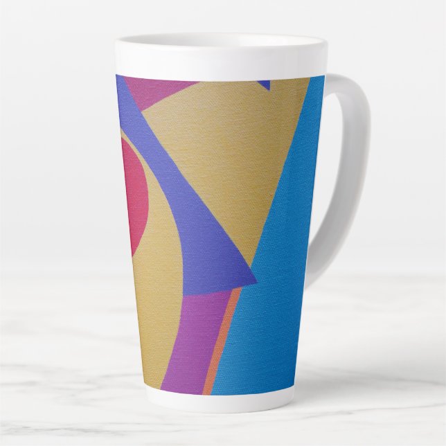 Beautiful and Vibrant Colors! Latte Mug (Right Angle)