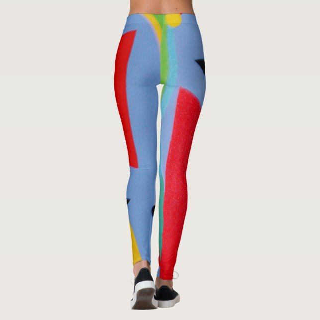 Beautiful and Vibrant Colors! Leggings (Back)