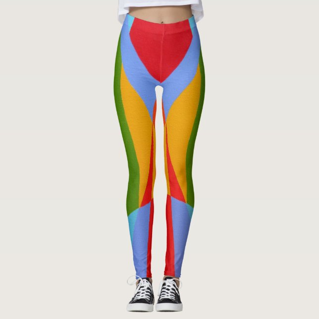 Beautiful and Vibrant Colors! Leggings (Front)
