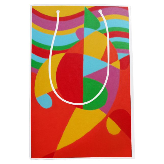 Beautiful and Vibrant Colors! Medium Gift Bag (Front)