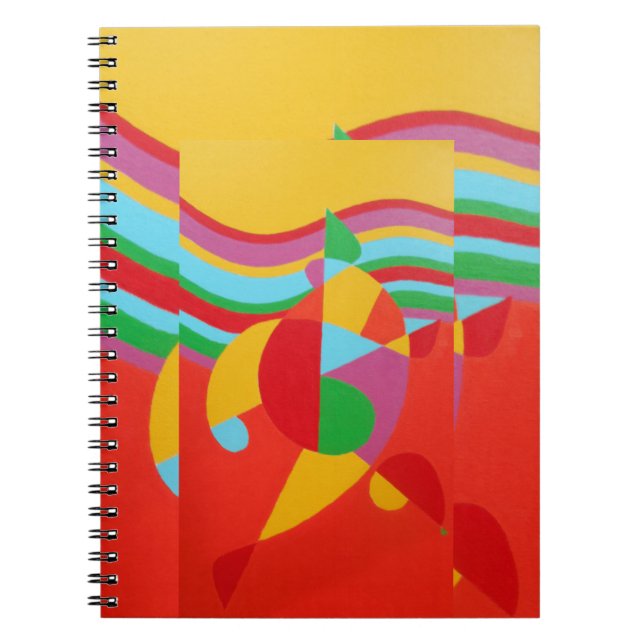 Beautiful and Vibrant Colors! Notebook (Front)