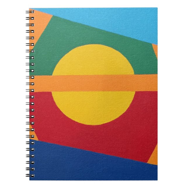 Beautiful and Vibrant Colors! Photo Notebook (Front)