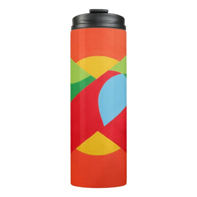 Beautiful and Vibrant Colors! Thermal Tumbler (Front)