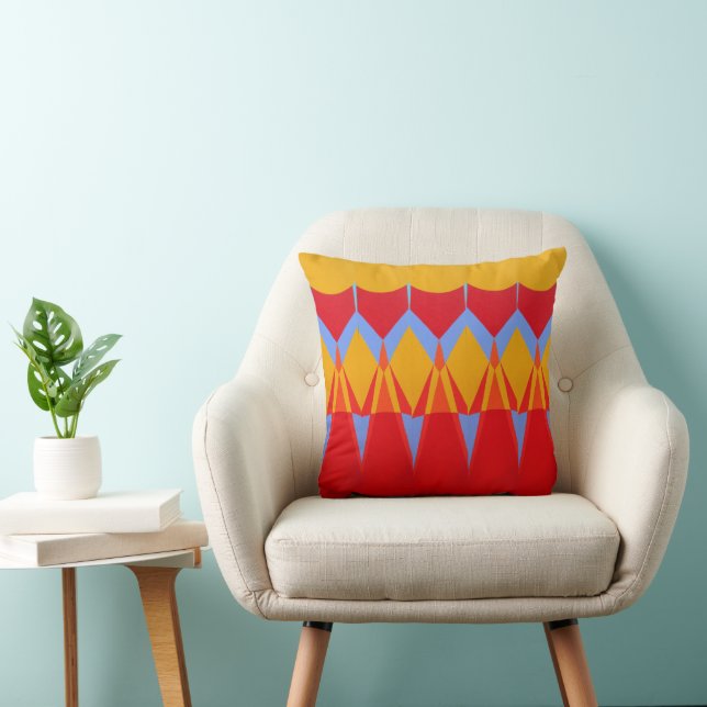 Beautiful and Vibrant Colors! Throw Pillow (Chair)