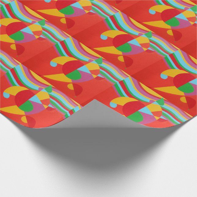 Beautiful and Vibrant Colors! Wrapping Paper (Corner)