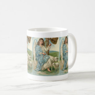 Beautiful Angel And Golden Bell Coffee Mug
