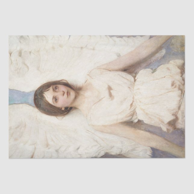 Beautiful Angel (by Abbott Handerson Thayer) Tissue Paper (Front)
