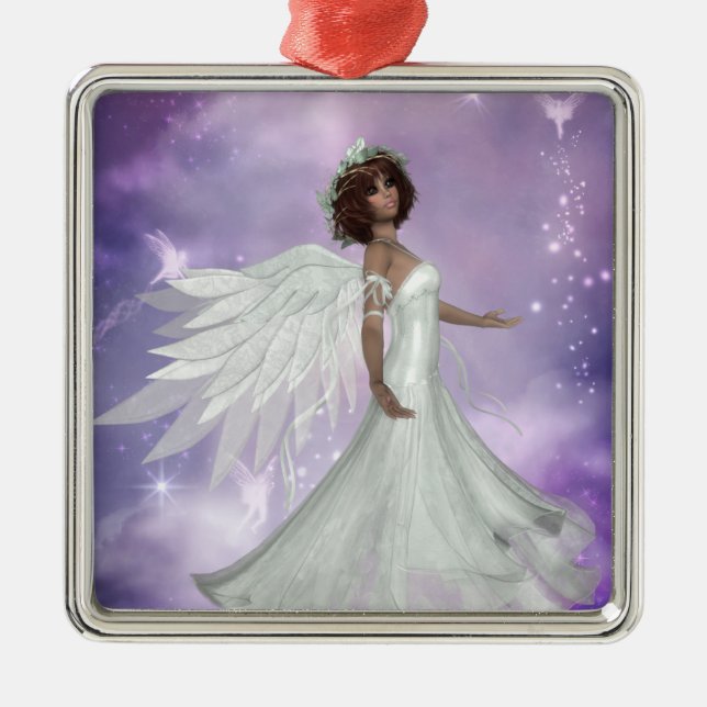 Beautiful Angel Design 3 Ornament (Front)
