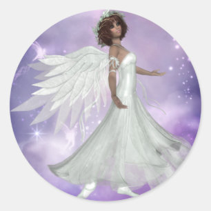 Beautiful Angel Design 3 Stickers