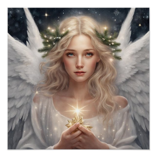 Beautiful Angel of Christmas  Poster (Front)