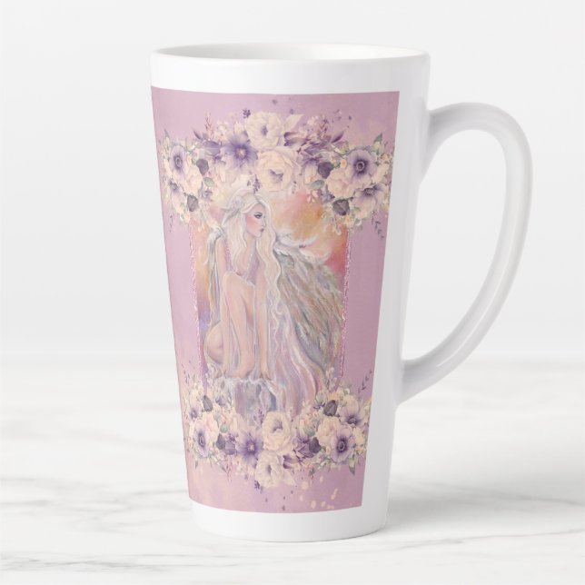 Beautiful Angel sunrise coffee mug by Renee (Right)
