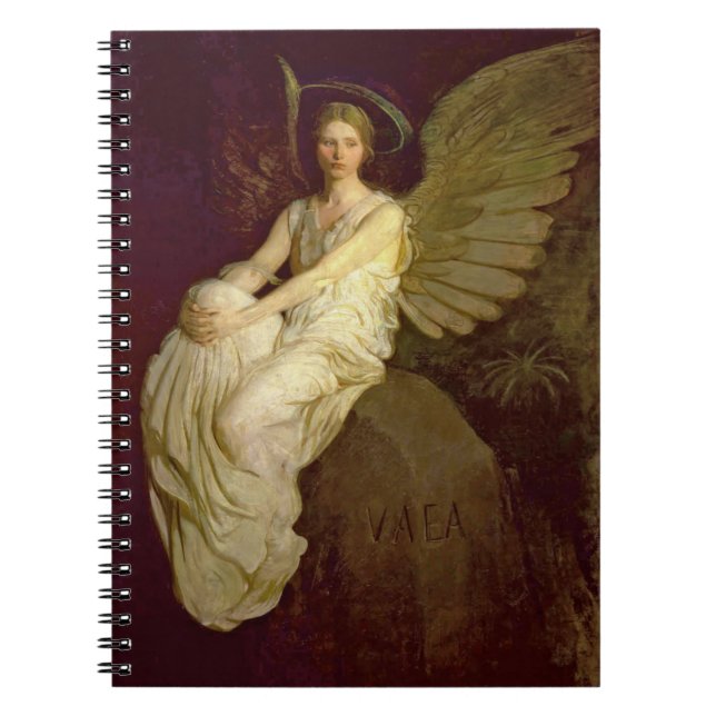 Beautiful Angel Vintage Notebook (Front)