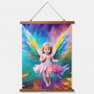 Beautiful Angel Wings Art-35444 Hanging Tapestry