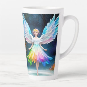 Beautiful Angel Wings Art-35444 Latte Mug
