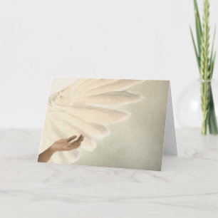 Beautiful Angel Wings - Caring & Calm Card