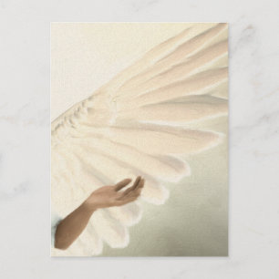 Beautiful Angel Wings - Caring & Calm Postcard