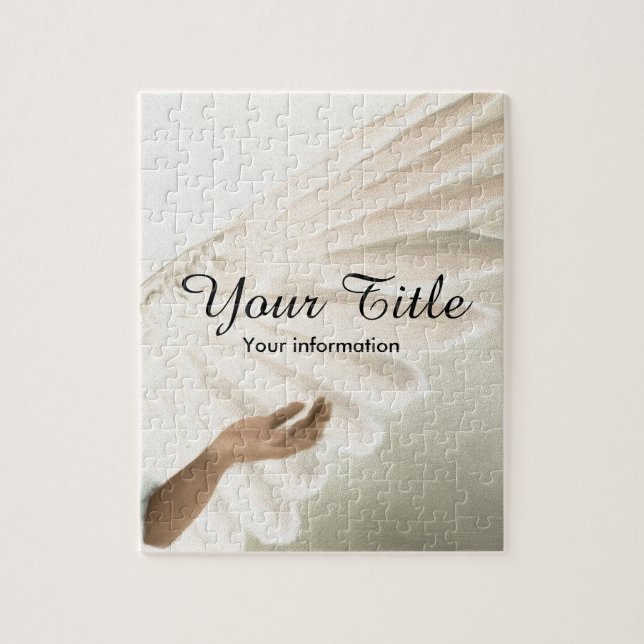 Beautiful Angel Wings Gift & Promotional Products Jigsaw Puzzle (Vertical)