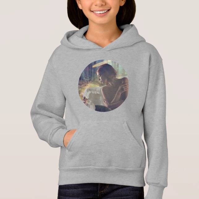 Beautiful Angel with Fairy Fantasy Art (Front)