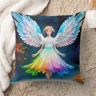 Beautiful Angel with Wings-35444 Cushion