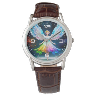 Beautiful Angel with Wings Watch