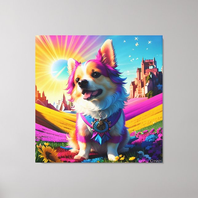 Beautiful Animal Five Canvas Print (Front)