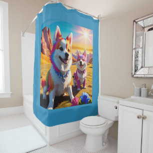 Beautiful Animal Four Shower Curtain