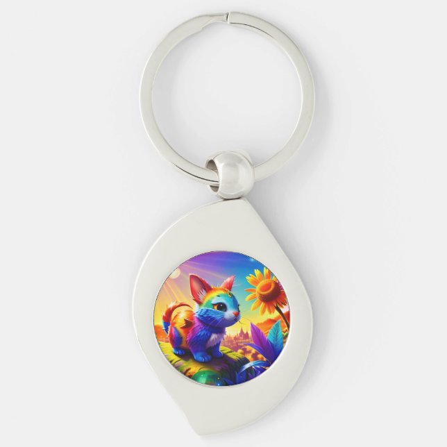 Beautiful Animal Three Key Ring (Front)