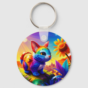 Beautiful Animal Three Key Ring
