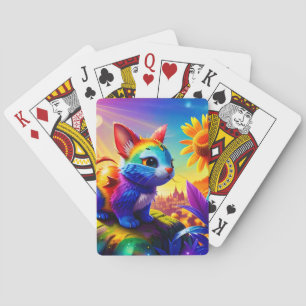 Beautiful Animal Three Playing Cards