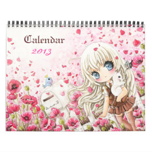 2022 anime calendar  Calender design, Planner doodles, Cute calendar