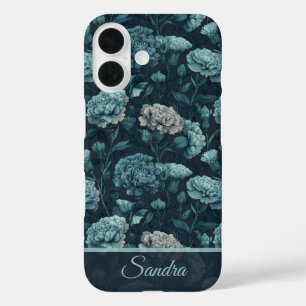 Beautiful Anniversary Gift Carnation Flower Name iPhone 16 Case