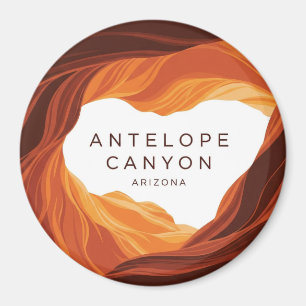 Beautiful Antelope Canyon Navajo Nation  Magnet
