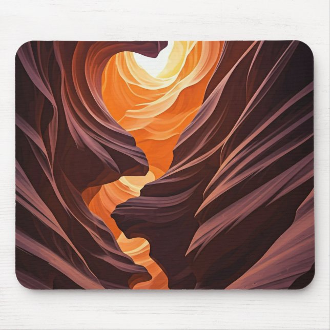 Beautiful Antelope Canyon Navajo Nation  Mouse Mat (Front)