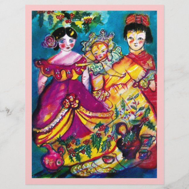 BEAUTIFUL ANTIQUE DOLLS (Front)