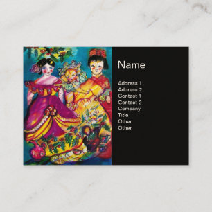 BEAUTIFUL ANTIQUE DOLLS BUSINESS CARD