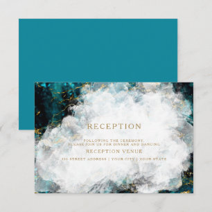 Beautiful Apatite Crystal Geode Invitation