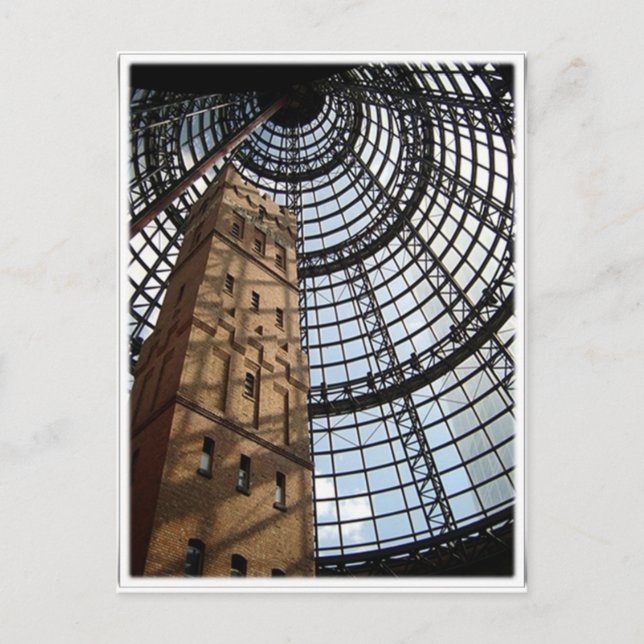 Beautiful Architecture -Melbourne city Postcard (Front)